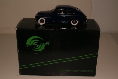 Tin Wizard 1958 Volvo PV 444 Sedan, 1/43 Scale, Blue