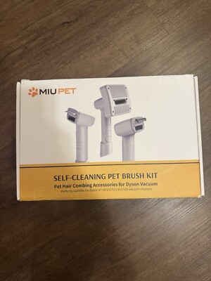 New Self-cleaning Pet Brush Kit For Dyson Vacuum. Pet Hair Combing Accessories