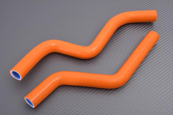 Kit Tuyaux Radiateur d'Eau Orange pour HONDA CBR 300 R (Modèles 2015 à 2018)