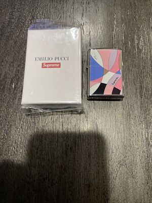 Supreme SS21 Emilio Pucci Zippo Lighter Dusty Pink Brand New DSWT