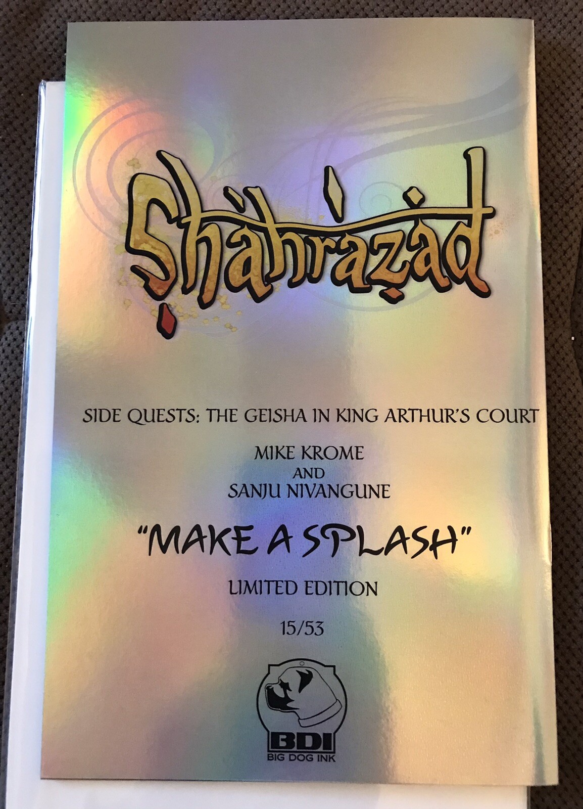 BDI Shahrazad Side Quests Holofoil Krome Interior Ruffino “Make A