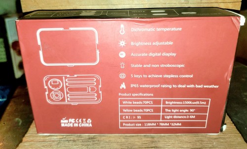Andoer Professional Photogtaphy Fill Light LED Model LY-140A - Picture 2 of 5