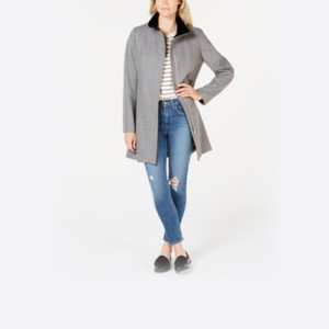 calvin klein stand collar coat