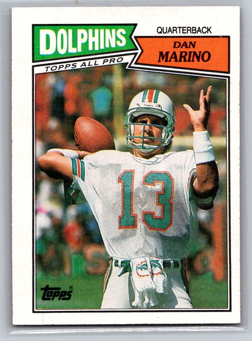 1987 Topps Dan Marino #233 - Miami Dolphins