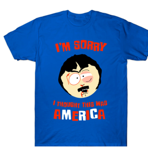 royal blue graphic tee womens