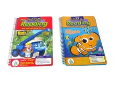 Lot of 2 LEAP FROG Books ONLY Bob The Builder Finding Nemo