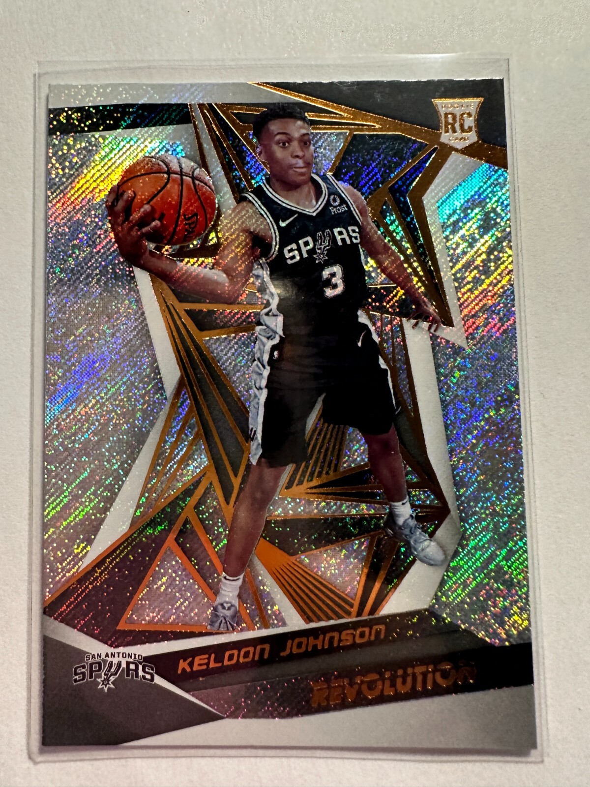 K31,843 - 2019-20 Panini Revolution #127 Keldon Johnson RC