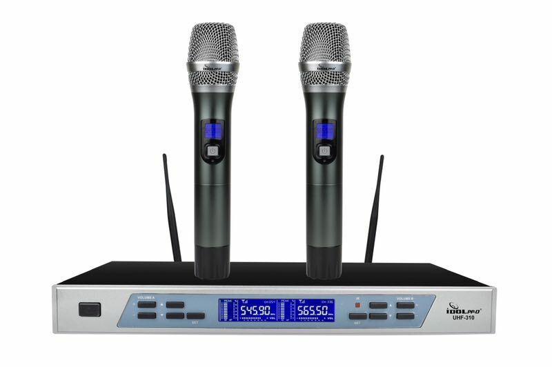 IDOLpro UHF-310 Pro Intelligent Dual Wireless Auto Noise Cancell