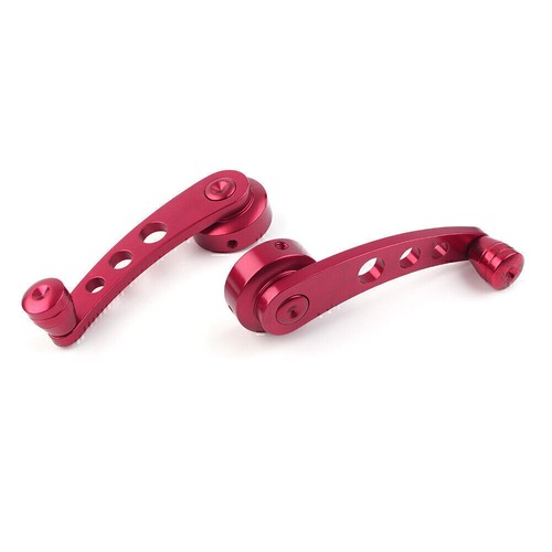 2x Universal Aluminum Alloy Window Handle Winder Riser Winder Crank Riser Red - Picture 6 of 12