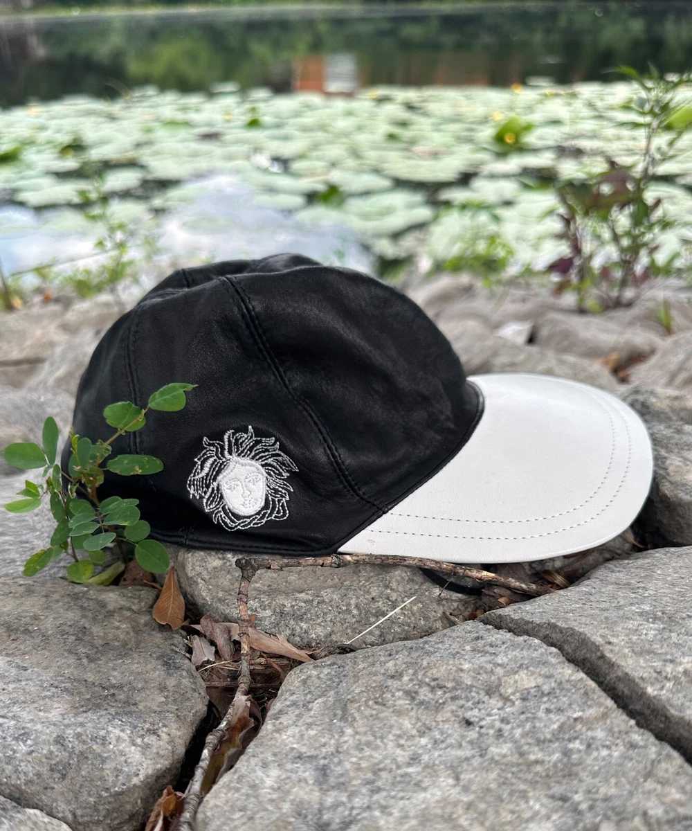 Versace hotsell hat black