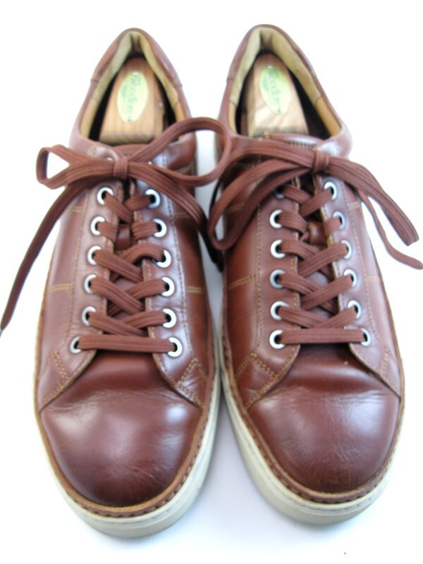 SAOLA Allen Edmonds "PORTER CITY" Sneakers derby casual in pelle 9 5 D peperoncino (221N)