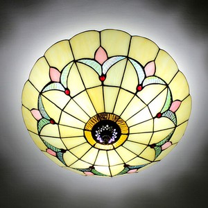 Tiffany Ceiling Light Mission Style Flush Mount Lights ...