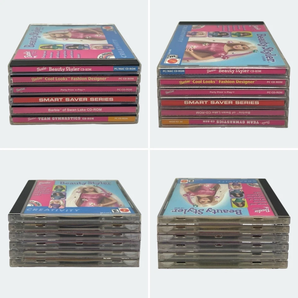 Barbie Software for Girls 6 Vintage 90s Game Bundle (Jewel Cases) -Windows PC - Image 3 of 4