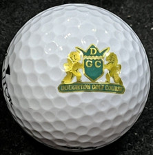 Doughton Golf Course Logo Golf Ball Glasgow Scotland