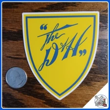 Delaware & Hudson Railroad laminated die-cut vinyl sticker