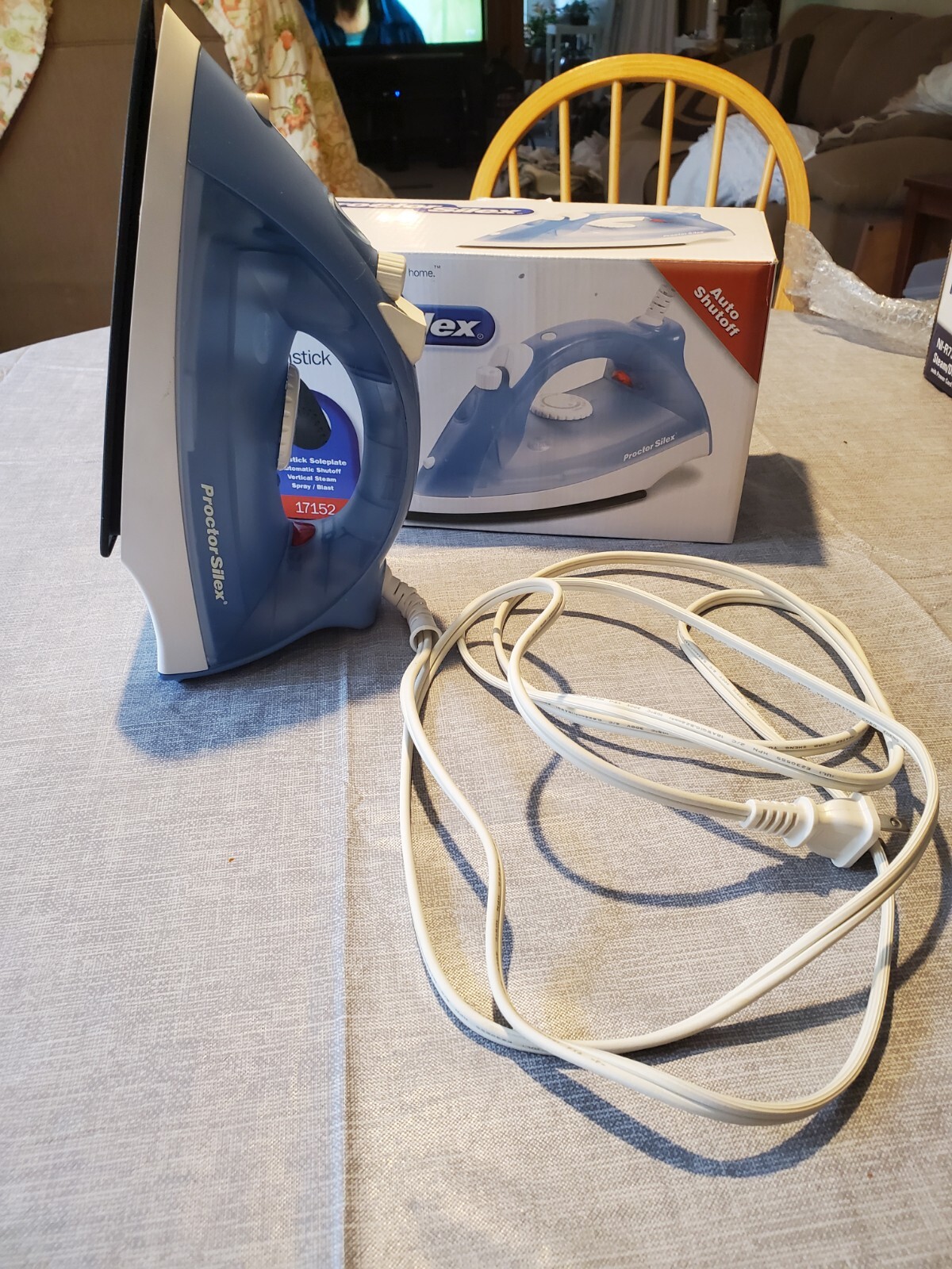 Proctor Silex 17153 Steam Iron & Vertical Steamer for Clothes Auto shutoff nonst
