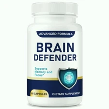 Brain Defender Memory & Brain Support Capsules, Advanced Cognitive Formula 60ct