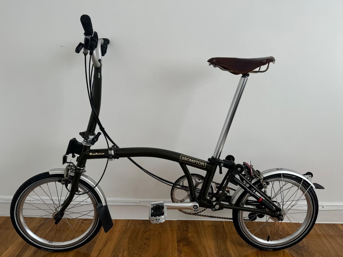 M6L Brompton X Barbour Edition V1 6 Speed (FREE 🌍WORLDWIDE