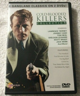 Cold-Blooded Killers Collection (DVD, 2012, 2-Disc Set) - 6 movies on 2 DVD's