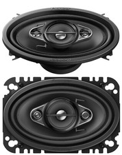 Pioneer TS-A4670F 4" x 6" -4-way, 210 Watts Max Power Coaxial Car Speaker -1Pair