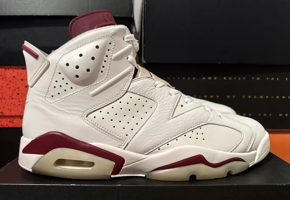 2015 Nike Air Jordan 6 Retro Maroon Size 11.5 OG VI 384664–116 | Item # 1025