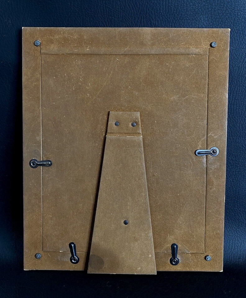 Antique Vintage Art Deco Glass Picture Frame Desk eBay