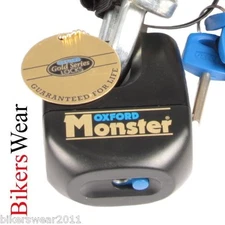 OXFORD Monster Padlock Only Ultra Strong Motorcycle Security Disc Lock