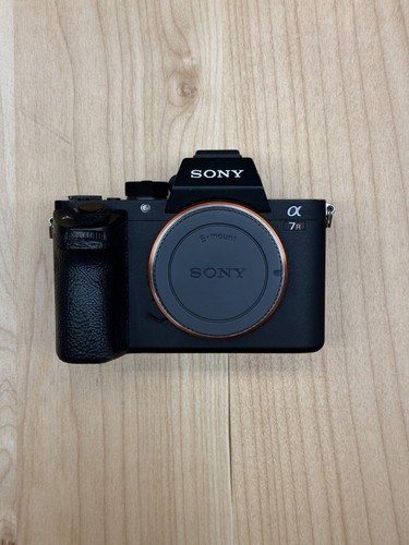 Sony a7R II  full-frame mirrorless camera. 42.4-megapixel full-frame.