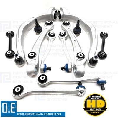 FOR AUDI A6 C7 FRONT UPPER LOWER SUSPENSION WISHBONE ARMS LINKS