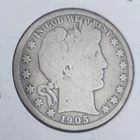1895-O New Orleans Mint Silver Barber Half Dollar