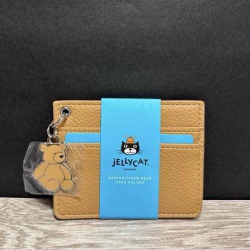 AUTHENTIC❗️Jellycat official merchandise Bartholomew bear card holder- New VHTF - Picture 3 of 3