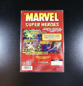 Marvel Super  Heroes Sega Saturn CIB Great Condition!