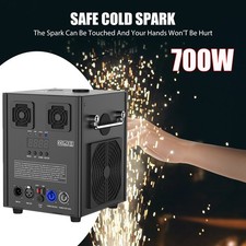 700W Cold Spark Machine Stage Effect DMX Firework Control DJ Event Party Wedding