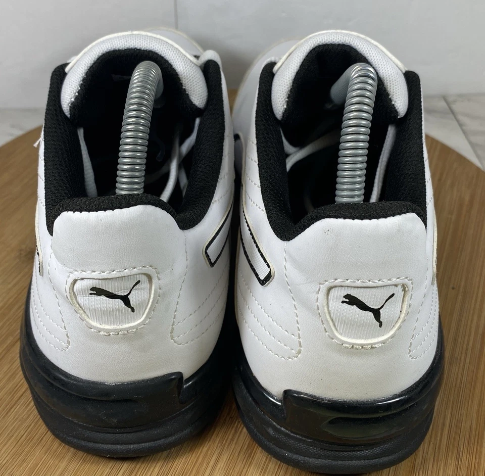 Puma Zapatos Para Hombres 8.5 Blanco Negro Super Levitate Con Cordones 190974-01 Tenis Informales Foto 4 de 4