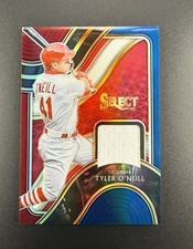 tyler oneil rookie patch 2021 select numbered/99 red blue black