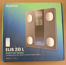 RENPHO ELIS 2X L Body Fat Scale - 500lb. WEIGHT LIMIT -  13 BW Indexes - NEW
