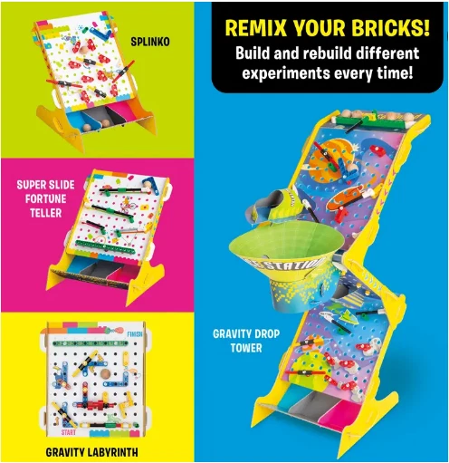 Lego Gravity Drop (Hardback or Cased Book) STEM Kids Activities NEW - Image 4 of 4