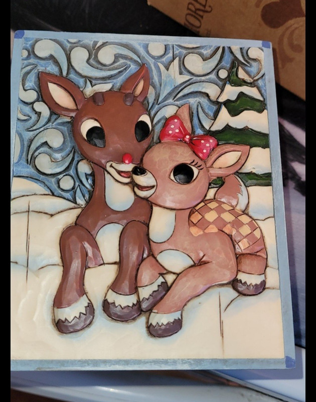 Jim Shore Rudolph and Clarice ornament inbox