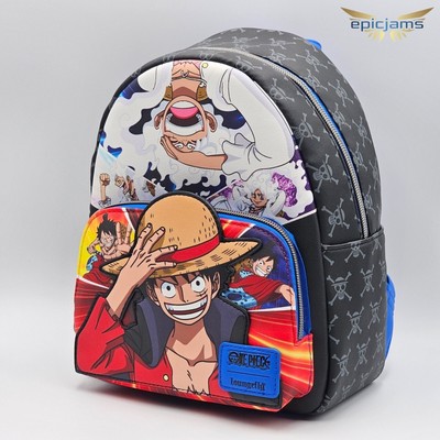 Loungefly One Piece Luffy Collage Mini Backpack New | eBay display picture 2