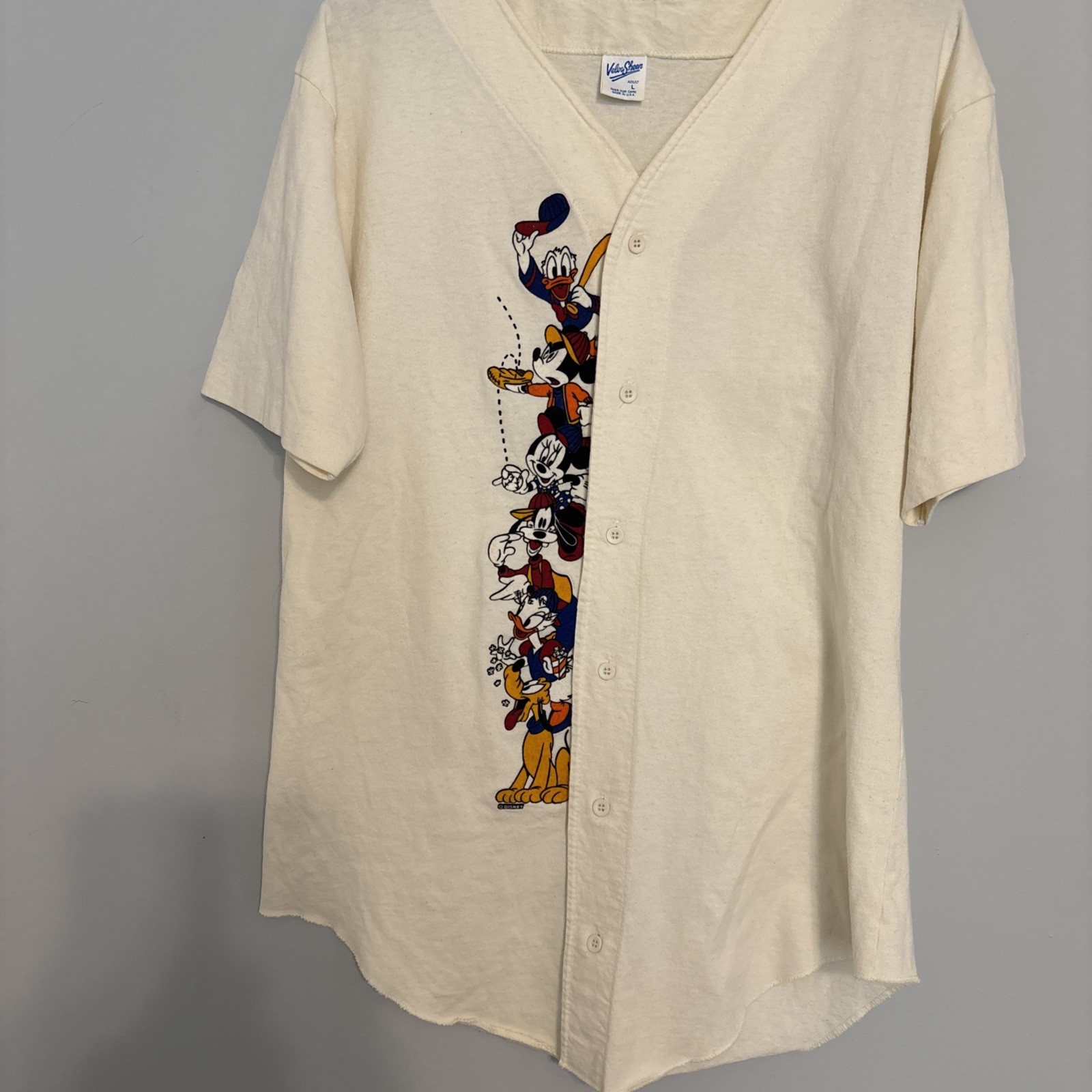 Vintage 1980s Belva Sheen Disney Ohio Retro Jersey