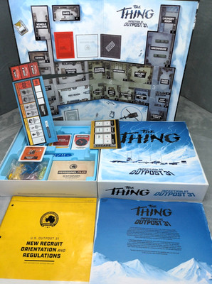 The Thing Infection at Outpost 31 - Mondo Games Open Box Components Sealed