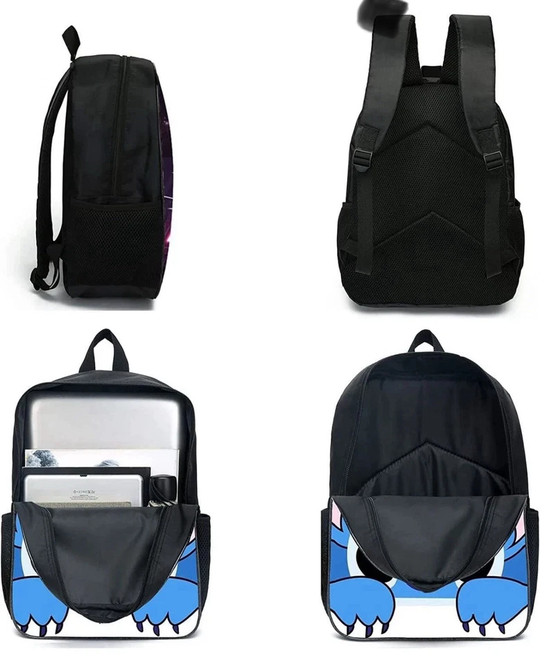 🎒 Juego de Mochila Roblox 3 Piezas - Bolsa Escolar + Fiambrera + Estuche para Lápices | Niños... Foto 2 de 3