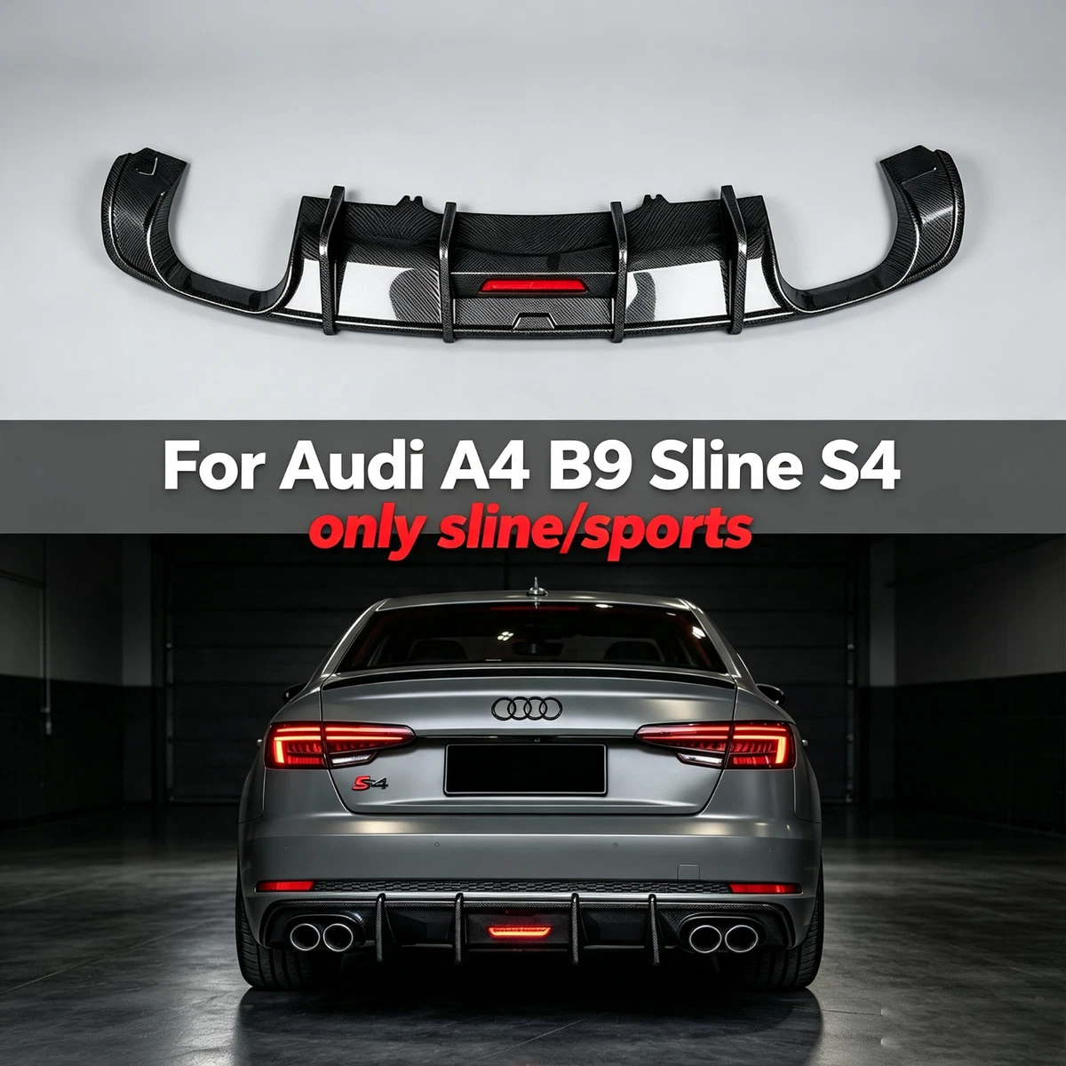 Rear Bumpers & Reinforcements for Audi S4 for sale | eBay