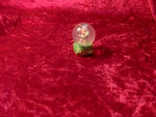 Konvolut Schneekugel Figur Marienkäfer Glücksbringer + Geige + Sterne + Knopf