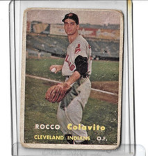 1957 Topps - Rocky Colavito #212 (RC) Rookie