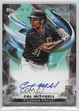 2023 Inception Base Rookie and Emerging Stars Aqua 34/75 Cal Mitchell Auto qf6
