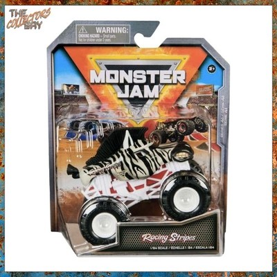Monster Jam 1:64 Racing Stripes (Retro Rebels) (Spin Master Trucks Series 41)