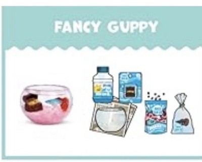NEW Miniverse Make It Mini Animals & Habitat series 2 FANCY GUPPY FISH
