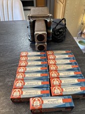 Vintage 1930s Duracolor Films Uncle Sam Movie Viewer Durable Toy  16 Movies