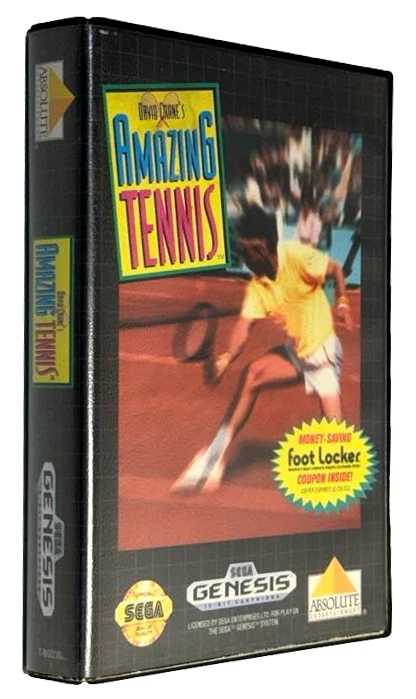 David Crane's Amazing Tennis Sega Mega Drive *Complete* Genesis Region Free - Image 4 of 4